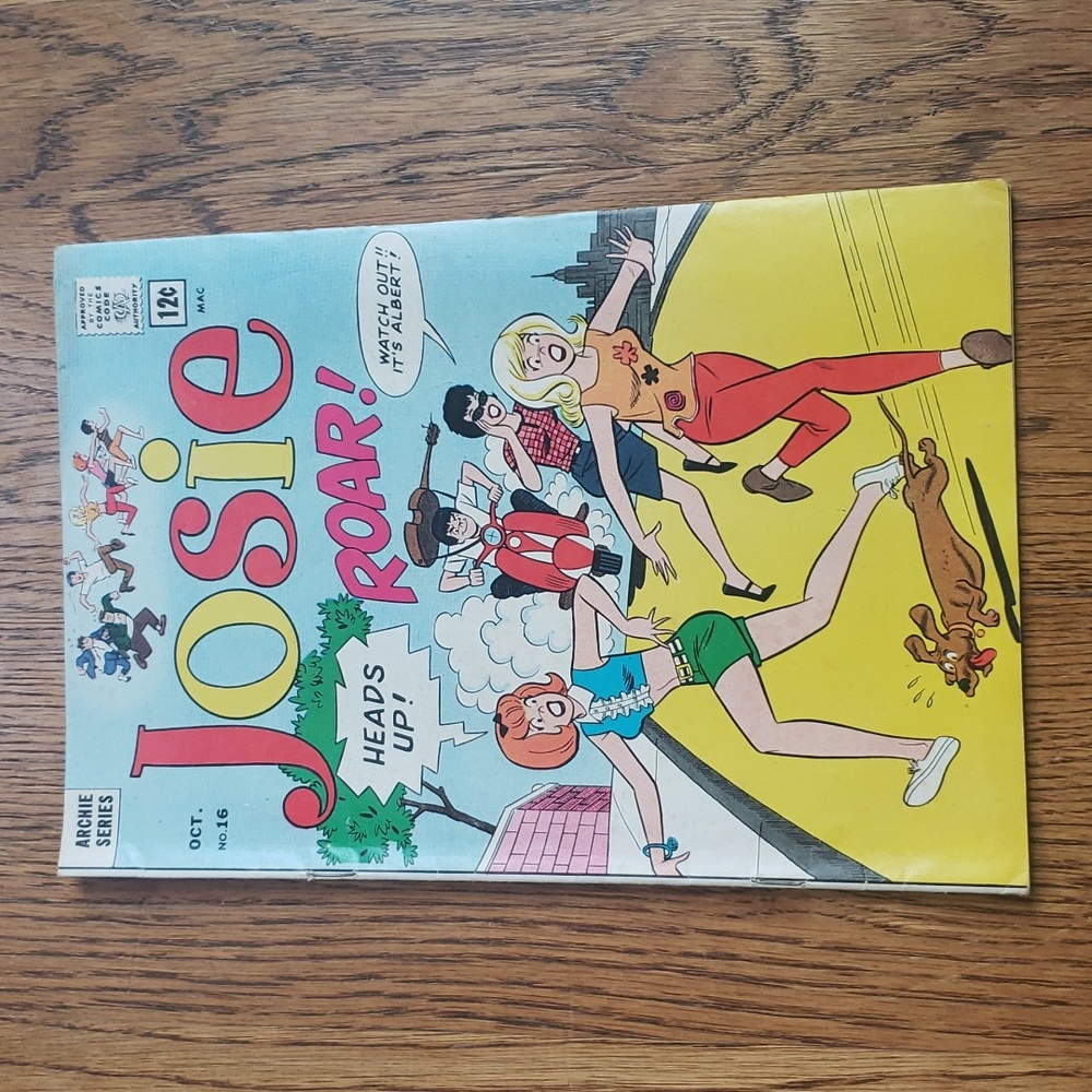 Vintage 60s Josie No. 16 Archie Series Comic Book